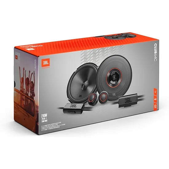 KIT AUTO PARLANTE JBL CLUB 64C 210W/70RMS/6""/2VIAS/BLACK