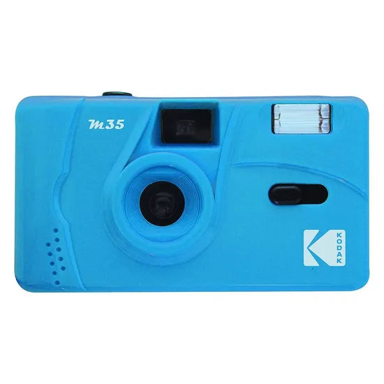 CAMARA KODAK M35 DE PELICULA CON FLASH BLUE Product