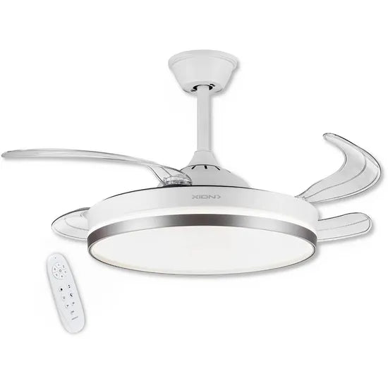 VENTILADOR DE TECHO LED XION XI-V200T CONTROL/3VELOCIDADES/LUZ FRIA/CALIDA/NEUTRA 220V