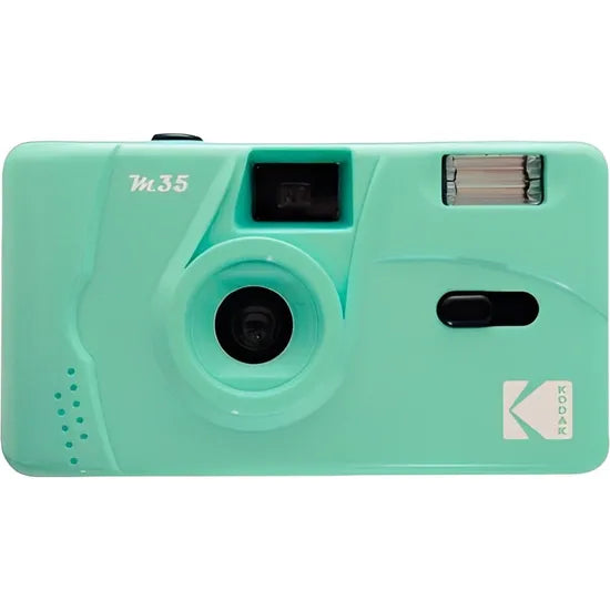 CAMARA KODAK M35 DE PELICULA CON FLASH MINT GREEM Product