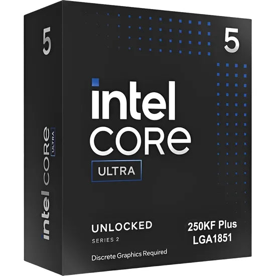 PROCESADOR INTEL ULTRA 5-250KF PLUS 5.3GHZ LGA1851 30MB