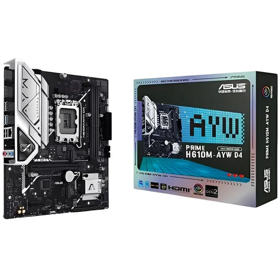 PLACA MADRE ASUS 1700 H610M-AYW D4 HDMI/USB3.2/2M.2/DDR4/MATX Product