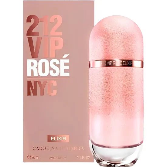 PERFUME  CAROLINA H. 212 VIP ROSE ELIXIR EDP 80ML - FEMENINO