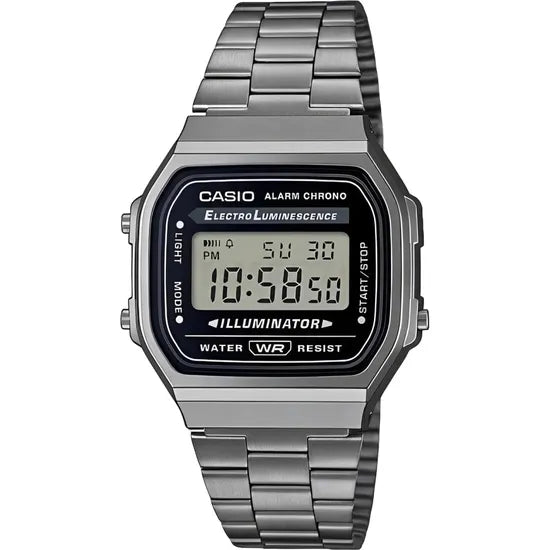 RELOJ CASIO VINTAGE A168WGG-1ADF GREY/BLACK Product