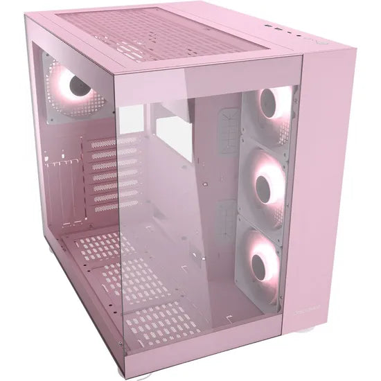GABINETE COUGAR FV150 RGB 4 FAN PINK
