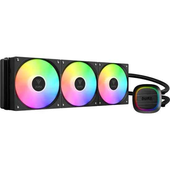 COOLER LIQUID GAMDIAS AURA GL360 V2 ARGB 360MM PWM/3FAN/BLACK 1GTA.BR