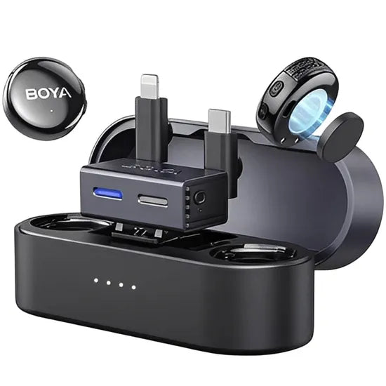 MICROFONO BOYA BOYALINK 3-01 (2TX+1RX USB-C+1RX LIGHTNING+CAMARA) Product