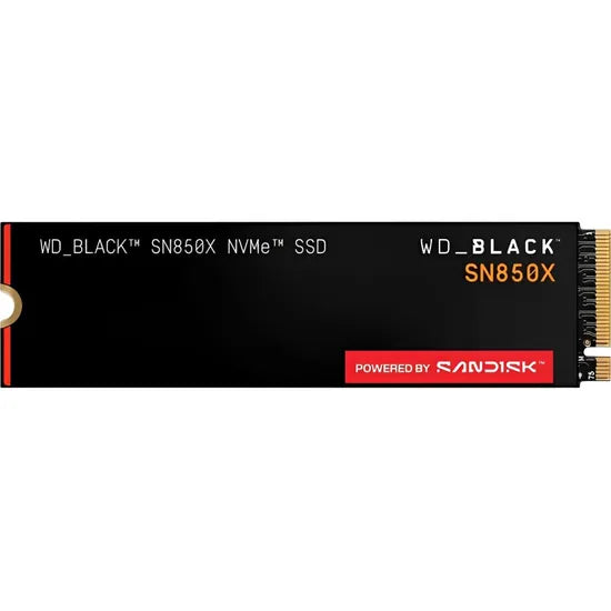 SSD 8TB M.2 NVME WD BLACK SN850X PCIE GEN4X4 7200-6600MB/S WDS800T2HE