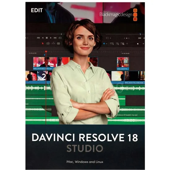 BLACKMAGIC LICENCIA DE ACTIVACION  DAVINCI RESOLVE STUDIO Product