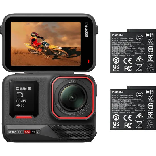INSTA360 FILMADORA ACEPRO 2 (CINSBBGA) ACEPRO208 DUAL BATERIA Product