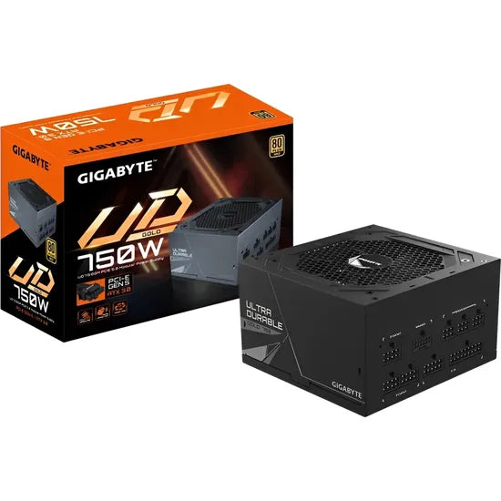 FUENTE GIGABYTE 750W GP-UD750GM PG5 80 PLUS GOLD FULL MODULAR BLACK 3GTA.BR-PY