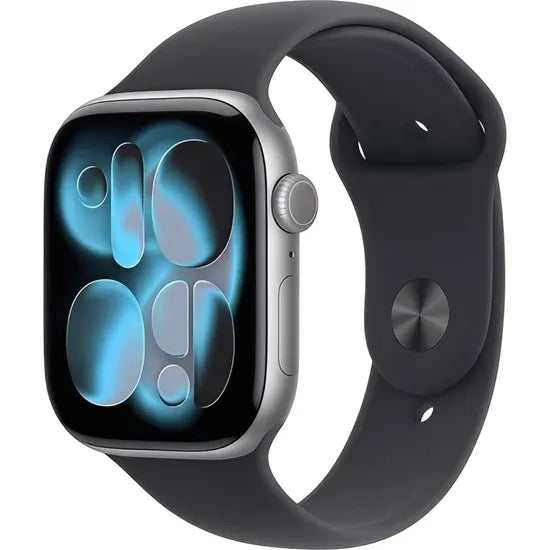 APPLE WATCH S11 46MM GPS MEV44LW/A SPACE GRAY ALUM BLACK SPORT BAND M/L