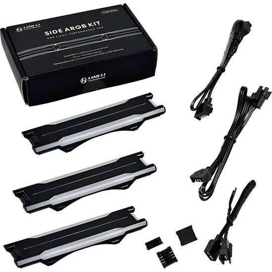 KIT LED P/ COOLER LIAN LI UNI FAN P28ARGB-W LED BLACK (3PCS) Product