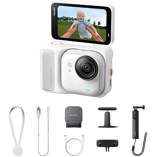 INSTA360 GO ULTRA 4K CINSABEA (GOULTRA05) CREATOR BUNDLE - WHITE Product