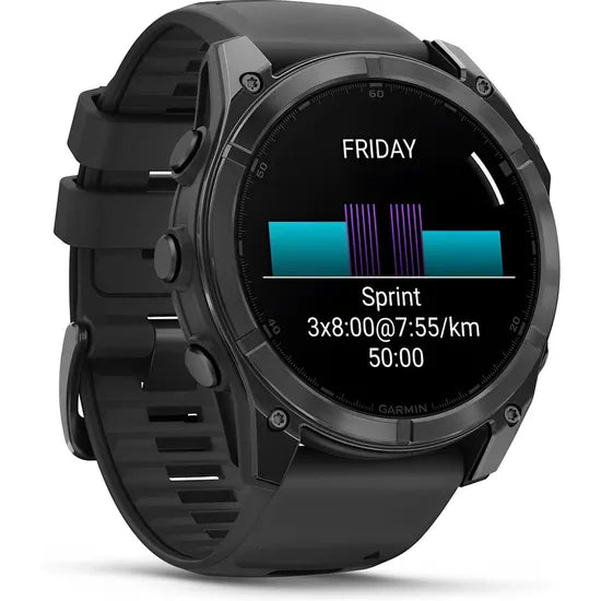 RELOJ GARMIN FENIX 8 AMOLED 51MM SLATE GRAY - BLACK BAND 010-02905-00 Product