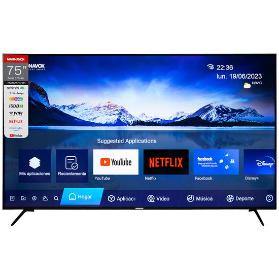 Televisor Magnavox LED 75MEZ573/M1 Ultra HD 75" 4K