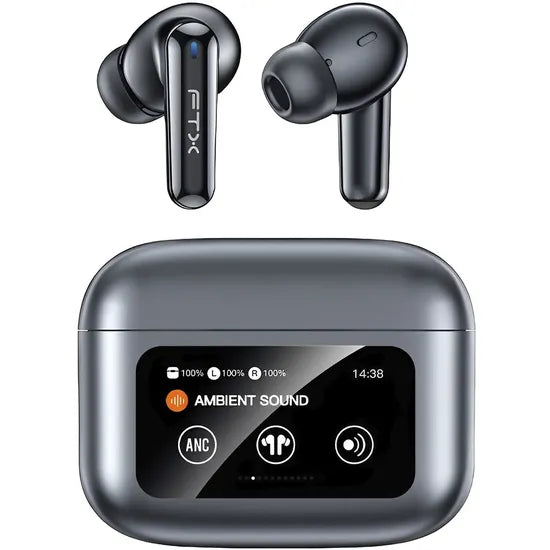 AURICULAR FTX E56L-GY BT/ANC/TOUCH/IPX6 GREY
