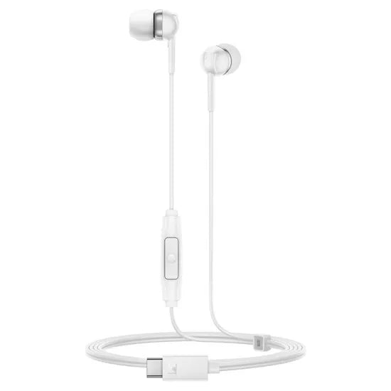 AURICULAR SENNHEISER CX 80U C/CABLE TYPE-C WHITE