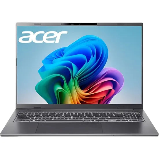 NOTEBOOK ACER ASPIRE A16-52MT-91B0 ULTRA 9-288V 5.1/32GBD5/1TBSSD/16""/IPS/TOUCH/W11/ING/STEEL GRAY Product