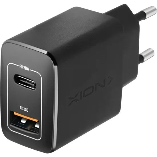 CARGADOR PARED XION XI-CG20 20W USB-A/USB-C BLACK Product