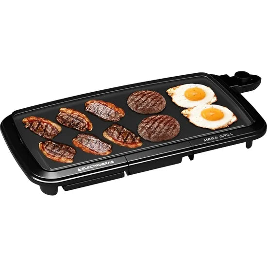 GRILL ASADERA ELECTROBRAS MEGA GRILL EBGR-50 1800W BLACK 220V