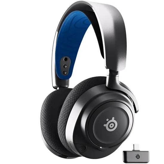 AURICULAR STEELSERIES 61744 ARCTIS NOVA 7P GEN 2 WIRELESS PLAYSTATION 2.4GHZ/BT/38H/360°/BK