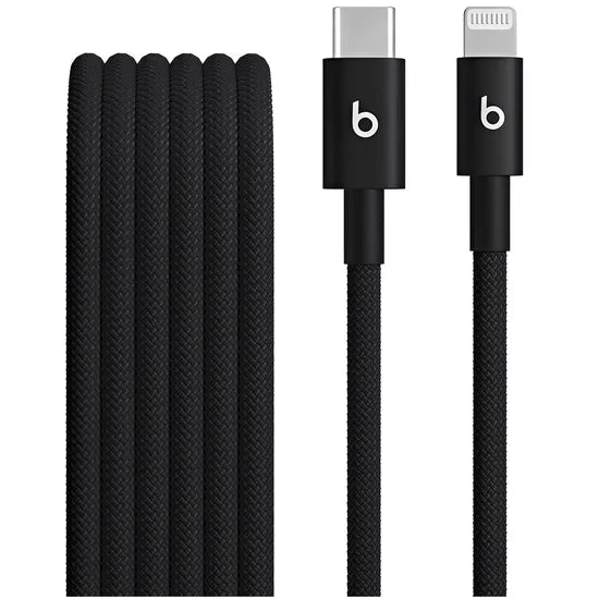 CABLE BEATS USB-C A LIGHTNING 1.5M MDGK4ZM/A WOVEN BOLT BLACK Product