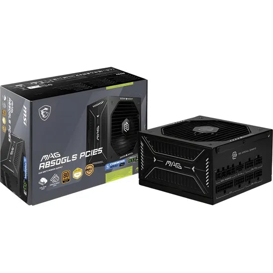FUENTE MSI MAG A850GLS 850W 80 PLUS GOLD PCIE5 ATX 3.1 FULL MODULAR 306-7ZPIY23-CE0