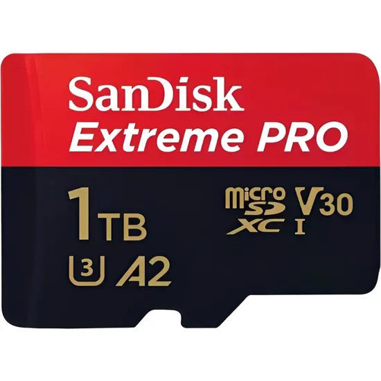 MICRO SD 1TB SANDISK EXTREME PRO 200-140MB U3 4K C/ADAP (SDSQXCD-1T00-GN6MA)