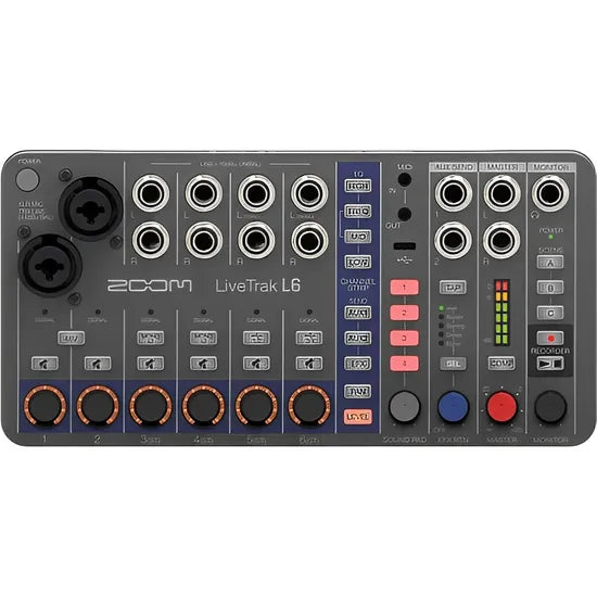 CONSOLA DE AUDIO ZOOM LIVETRAK L6