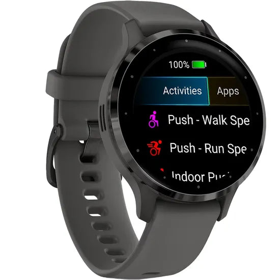 RELOJ GARMIN VENU 3S 41MM PEBBLE GRAY CASE / SLATE BEZEL 010-02785-00
