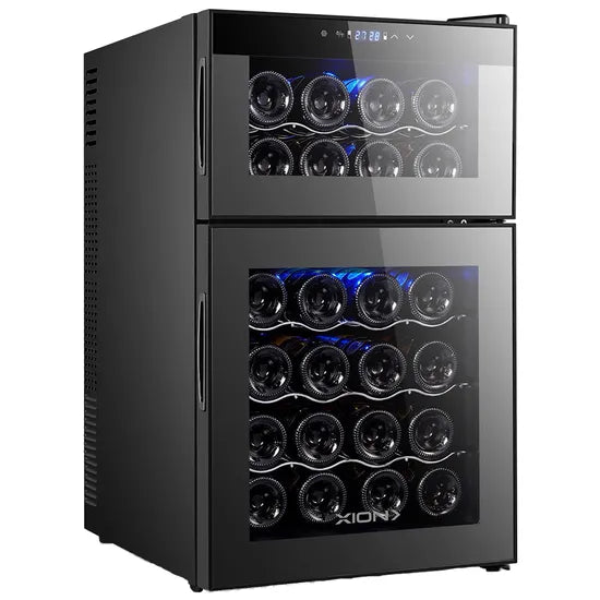 CAVA P/ VINOS XION XI-CAVA24D DUAL 24 BOTELLAS 220V /50-60 HZ Product