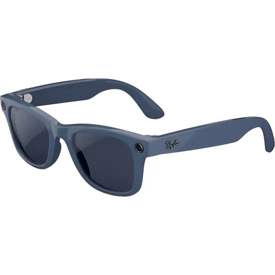 LENTE DE SOL RAY BAN META WAYFARER GEN 2 RW4012 SHINY COSMIC BLUE CLEAR/SAPPHIRE TRANS MEDIU Product
