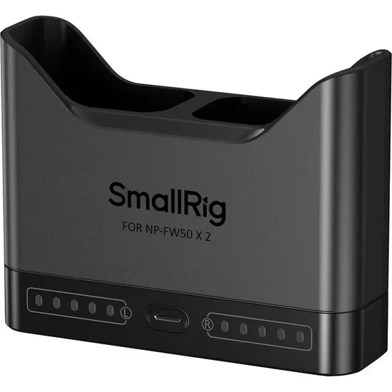 CARGADOR DE BATERIA DOBLE SMALLRIG NP-FW50 P/SONY - 5493