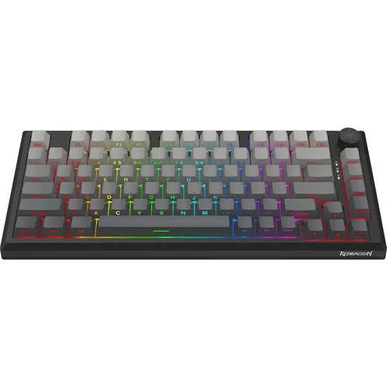 TECLADO GAMER REDRAGON PENUMBRA PRO K687GG RGB LAYOUT 75% INALÁMBRICO BLACK Product