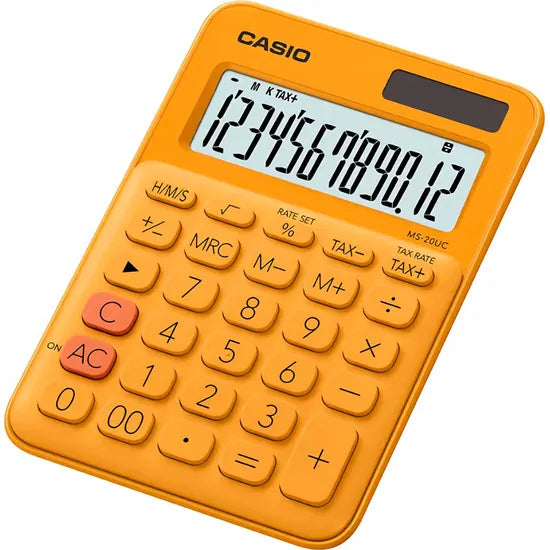 CALCULADORA COMPACTA CASIO MS-20UC-RG-N-DC - ORANGE Product