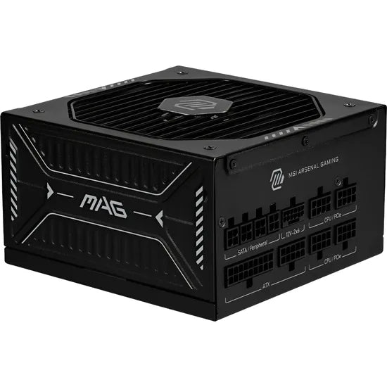 FUENTE MSI MAG A1000GLS PCIE5 1000W 80 PLUS GOLD FULL MODULAR