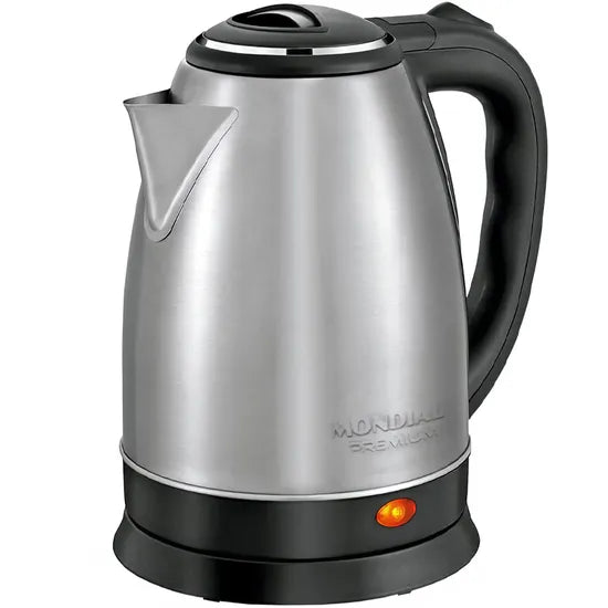 HERVIDORA ELECTRICA MONDIAL PREMIUM CE-06 2L SILVER/BLACK 220V