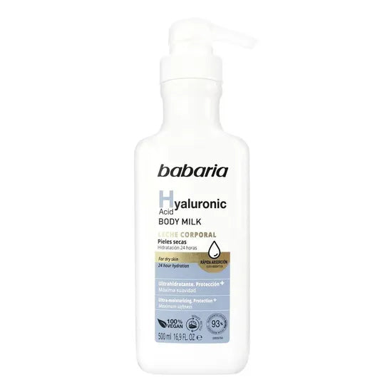 LOCION CORPORAL BABARIA ACIDO HYALURONIC 500ML Product