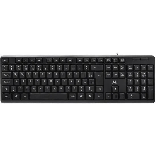 TECLADO MTEK KB-8187-PT PORTUGUES USB/SLIM KEYS/CARBON/BLACK Product
