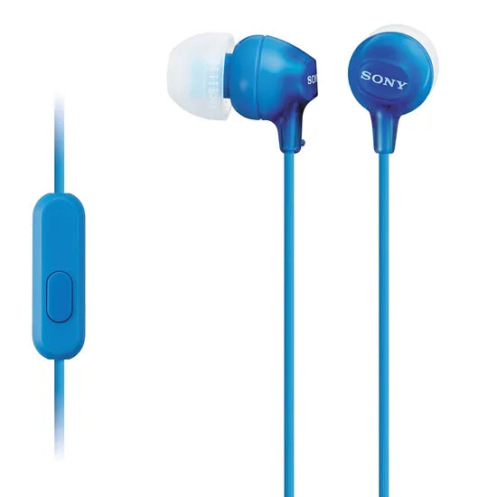 AURICULAR SONY IN-EAR MDR-EX15AP BLUE C/MIC.
