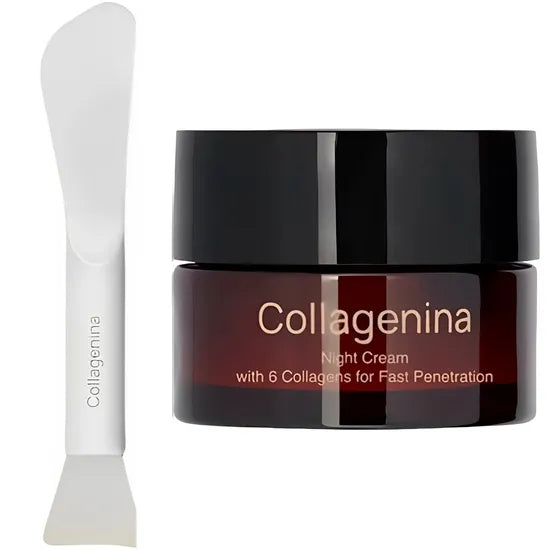 COLLAGENINA N`3 NIGHT CREAM KIT 6 COLAGENOS 1 FRASCO 50ML+1 ESPATULA Product