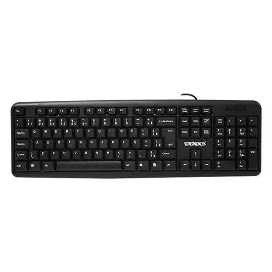 TECLADO SATELLITE AK-910 USB C/ CABLE - PORTUGUES