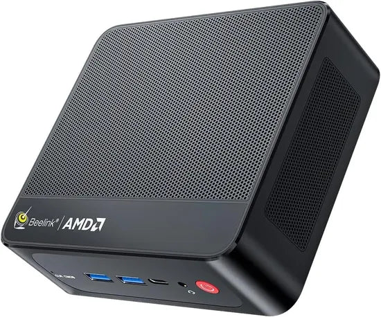 MINI PC BEELINK SER5 PRO R5-5625U/16GBD4/480SSD/4USB/2HDMI/USB-C/2LAN/W11P/BT/WIF/BLACK 1GTA Product