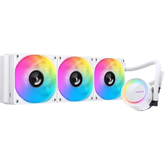 COOLER LIQUID JONSBO TG-360 ARGB 397MM PWM/3FAN/WHITE