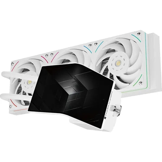 COOLER LIQUID THERMALRIGHT LEVITA VISION 360 ARGB C/PANTALLA CURVA LCD 6.67"" OLED/3FAN/WHITE Product