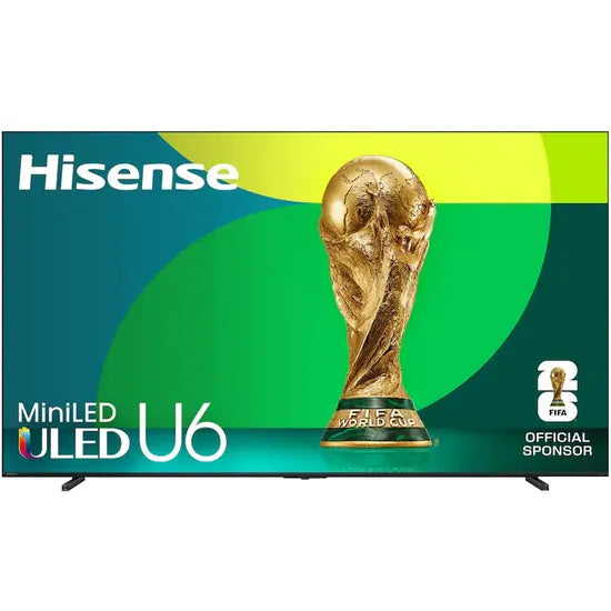 TV SMART 100"" HISENSE CLASS U6 100U65QF MINILED 4K UHD/144HZ/FIRE TV/BT/CAST/DOLBY BIVOLT