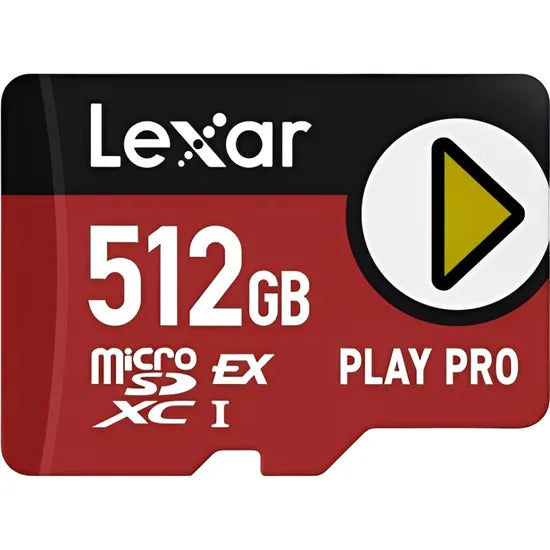 MICRO SD EXPRES 512GB LEXAR PLAY PRO 900-600MB/S (SWITCH2) (LMSXPS0512G-BNNNG) Product