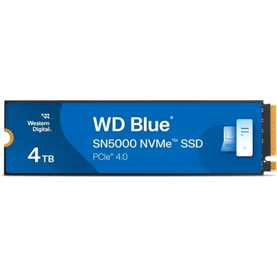 SSD 4TB M.2 NVME WD BLUE SN5000 PCIE GEN4X4 5500-5000MB/S WDS400T4B0E Product
