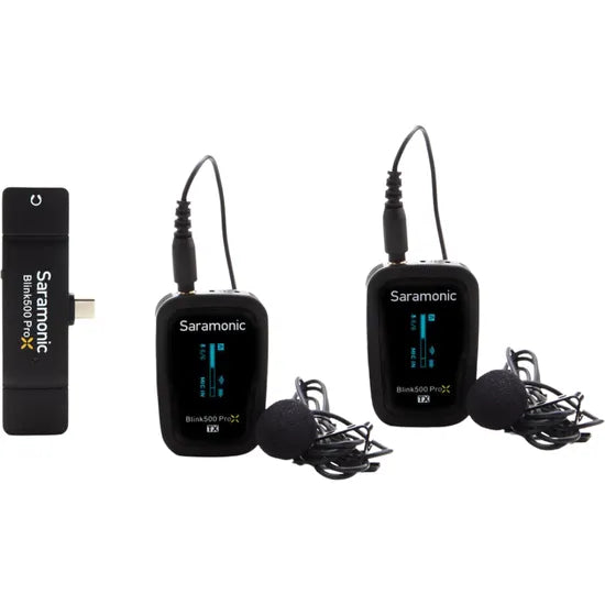 MICROFONO SARAMONIC WIRELESS BLINK500 PROX B6 (2TX+1RX) Product